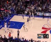 OG Anunoby posterized Joel Embiid with a ferocious slam as the Knicks beat the 76ers
