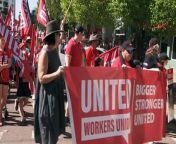 More than a year since the alleged murder of a bottleshop employee, new safety measures to protect workers have come into effect. As unionists take part in the Territory&#39;s annual May Day march, safety at work remains a key issue.