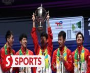 Hosts China reclaimed the Thomas Cup title on May 5 after defeating Indonesia 3-1 in the final. Meanwhile, Malaysian national coaching director Rexy Mainaky said their third place finish was commendable but their singles department needs to be strengthened in future team events.&#60;br/&#62;&#60;br/&#62;Read more at https://shorturl.at/beMOV&#60;br/&#62;&#60;br/&#62;WATCH MORE: https://thestartv.com/c/news&#60;br/&#62;SUBSCRIBE: https://cutt.ly/TheStar&#60;br/&#62;LIKE: https://fb.com/TheStarOnline