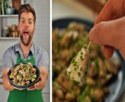 In this video, Matthew Francis makes Ranch-Roasted Chicken Bites with an herby spice mix. Unlike other ranch chicken recipes, this dish uses fresh ingredients to make the ranch mix instead of using a store-bought mixture. After coating the chicken bites in the spice mixture, bake them until browned before tossing them in ranch and baking once again. They’re a buttery and easy dinner that the entire family will love.