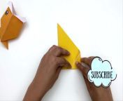 Paper Fish Craft / How to Make Fish With Paper At Home / Paper Craft / Moving Paper Toy&#60;br/&#62;#craft#papercraft #toys