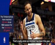 Chris Finch lauds Rudy Gobert as the Timberwolves reach 50 wins in a season for the first time in 20 years.