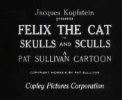 Felix the Cat-Felix in Skull And Sculls (1930) from games skull