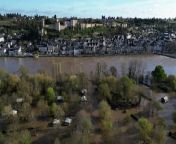The Vienne river has begun to recede in Chinon, west-central France, but the region remains on high flood alert. Over 500 of the region&#39;s residents were asked to evacuate, as one remains missing after heavy rain caused the rivers to overflow.