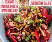 Delicious Cabbage Apples &amp; Beetroot Salad liver, detox salad Recipe By CWMAP&#60;br/&#62;&#60;br/&#62;&#60;br/&#62;Ingredients List Below ⬇️ &#60;br/&#62;&#60;br/&#62;Cabbage &#60;br/&#62;Apples &#60;br/&#62;Beetroot &#60;br/&#62;Garlic&#60;br/&#62;jalapeño&#60;br/&#62;Salt &#60;br/&#62;Black Pepper Powder &#60;br/&#62;Mustard paste &#60;br/&#62;Orange Juice &#60;br/&#62;Nut on your personal preference &#60;br/&#62;Coriander Leaves for Garnish&#60;br/&#62;&#60;br/&#62;&#60;br/&#62;detox salad,healthy dinner recipes to lose weight,weight loss salad for dinner,how to detox your body,simple salad,indian vegan salad recipes,healthy salad recipes,easy salad,weight loss,salad recipe,salad for weight loss,satvic salad,healthy salad recipes for weight loss,vegan salad recipes,subah jain diet plan,recipes,subah jain,satvik food recipes,weight loss dinner recipe,dinner for weight loss indian,salads for weight loss&#60;br/&#62;&#60;br/&#62;cabbage and apple salad,cabbage apple salad recipe,red cabbage and apple salad,cabbage and carrot salad recipe,cabbage salad,red cabbage salad,cabbage salad recipe,red cabbage with apple,red cabbage slaw,cabbage recipe,red cabbage recipes,red cabbage recipe,homemade salad,best red cabbage recipe,simple red cabbage recipe,cheap recipes,cabbage,red cabbage,apple,salads,vegetarian,cooking on a budget,salad lover,cooking vlog,healthy food,salad recipe