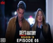 Grey&#39;s Anatomy Season 19 Episode 5 Promo (HD) - ABC