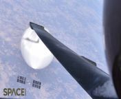 A United States U-2 spy plane captured imagery of the Chinese surveillance balloon that flew over the continental United States earlier this year. &#60;br/&#62;The balloon was shot down over the Atlantic Ocean.&#60;br/&#62;&#60;br/&#62;Credit: Space.com &#124; photos courtesy: US Department of Defense /Petty Officer 1st Class Tyler Thompson &#124; edited by Steve Spaleta&#60;br/&#62;Music: Shifting Angles by Experia / courtesy of Epidemic Sound
