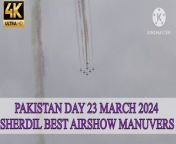 Watch, beautiful airshow performed by skilled Sherdil team of Pakistan Air Force&#60;br/&#62;#PakistanAirForce #23MarchAirshow #Airshow #23March #PakistanDayParade #PakistanZindabad