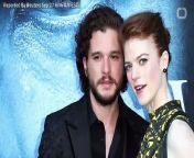 “Game of Thrones” actors Kit Harrington and Rose Leslie, who enjoyed an on-screen romance in the HBO television hit series, announced their engagement in Britain’s Times newspaper on Wednesday.