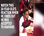 Ayrton Little, a 16-year-old student at TM Landry College Preparatory, a school in rural Louisiana, set Twitter ablaze this week after he posted a clip of himself, surrounded by classmates, nervously opening a message from the prestigious Cambridge s