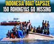 Dozens of Rohingya refugees are feared dead or missing after a boat carrying around 150 people capsized off Indonesia&#39;s western coast. UNHCR expressed deep concern over the incident, which could be the largest loss of life among Rohingya refugees this year. Despite survivors&#39; reports of people swept away, Indonesian rescuers halted the search. Earlier, 69 Rohingya were rescued after being adrift at sea for weeks. &#60;br/&#62; &#60;br/&#62;#Rohingya #RohingyaRefugees #UNHCR #IndonesiaAceh #IndonesiaRohingyas #IndonesiaMigrants #Worldnews #Oneindia #Oneindianews&#60;br/&#62;~HT.178~PR.152~ED.194~GR.124~