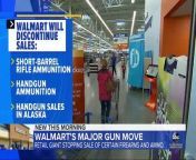 America&#39;s largest employer announced it will stop selling ammunition used in assault-type rifles after 22 people were killed in an El Paso, Texas, Walmart.