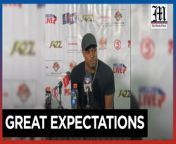 Brownlee, Gilas gear up for FIBA Asia Cup qualifiers&#60;br/&#62;&#60;br/&#62;Justin Brownlee answers questions by the media on Friday, Feb. 9, 2024, as he is expected to lead the Gilas Pilipinas men&#39;s basketball in the FIBA Asia Cup qualifiers on February 25.&#60;br/&#62;&#60;br/&#62;Video by Rio Deluvio&#60;br/&#62;&#60;br/&#62;Subscribe to The Manila Times Channel - https://tmt.ph/YTSubscribe &#60;br/&#62;Visit our website at https://www.manilatimes.net &#60;br/&#62; &#60;br/&#62;Follow us: &#60;br/&#62;Facebook - https://tmt.ph/facebook &#60;br/&#62;Instagram - https://tmt.ph/instagram &#60;br/&#62;Twitter - https://tmt.ph/twitter &#60;br/&#62;DailyMotion - https://tmt.ph/dailymotion &#60;br/&#62; &#60;br/&#62;Subscribe to our Digital Edition - https://tmt.ph/digital &#60;br/&#62; &#60;br/&#62;Check out our Podcasts: &#60;br/&#62;Spotify - https://tmt.ph/spotify &#60;br/&#62;Apple Podcasts - https://tmt.ph/applepodcasts &#60;br/&#62;Amazon Music - https://tmt.ph/amazonmusic &#60;br/&#62;Deezer: https://tmt.ph/deezer &#60;br/&#62;Stitcher: https://tmt.ph/stitcher&#60;br/&#62;Tune In: https://tmt.ph/tunein&#60;br/&#62; &#60;br/&#62;#TheManilaTimes &#60;br/&#62;#tmtnews &#60;br/&#62;#gilaspilipinas &#60;br/&#62;#brownlee &#60;br/&#62;#sports