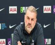 Ange Postecoglou says Tottenham can&#39;t sign a £100 Million player and speaks on International Women&#39;s Day.&#60;br/&#62;&#60;br/&#62;Tottenham Hotspurs Training Centre, London, UK