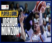 PBA Player of the Game Highlights: Joshua Munzon logs career-best six steals as NorthPort upends Converge in OT from video log