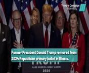 Illinois Judge Overturns Election Board: Blocks Trump&#39;s Primary Run&#60;br/&#62; @TheFposte&#60;br/&#62;____________&#60;br/&#62;&#60;br/&#62;Subscribe to the Fposte YouTube channel now: https://www.youtube.com/@TheFposte&#60;br/&#62;&#60;br/&#62;For more Fposte content:&#60;br/&#62;&#60;br/&#62;TikTok: https://www.tiktok.com/@thefposte_&#60;br/&#62;Instagram: https://www.instagram.com/thefposte/&#60;br/&#62;&#60;br/&#62;#thefposte #usa #trump #illinois #election