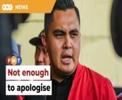 The Umno Youth chief says lack of understanding on the gravity of the matter has stirred anger among the Muslim community.&#60;br/&#62;&#60;br/&#62;&#60;br/&#62;Read More: https://www.freemalaysiatoday.com/category/nation/2024/03/18/sorry-not-enough-says-akmal-over-allah-socks-issue/&#60;br/&#62;&#60;br/&#62;Laporan Lanjut: https://www.freemalaysiatoday.com/category/bahasa/tempatan/2024/03/18/stoking-kalimah-allah-maaf-saja-tak-cukup-pemuda-umno-beritahu-dap/&#60;br/&#62;&#60;br/&#62;Free Malaysia Today is an independent, bi-lingual news portal with a focus on Malaysian current affairs.&#60;br/&#62;&#60;br/&#62;Subscribe to our channel - http://bit.ly/2Qo08ry&#60;br/&#62;------------------------------------------------------------------------------------------------------------------------------------------------------&#60;br/&#62;Check us out at https://www.freemalaysiatoday.com&#60;br/&#62;Follow FMT on Facebook: https://bit.ly/49JJoo5&#60;br/&#62;Follow FMT on Dailymotion: https://bit.ly/2WGITHM&#60;br/&#62;Follow FMT on X: https://bit.ly/48zARSW &#60;br/&#62;Follow FMT on Instagram: https://bit.ly/48Cq76h&#60;br/&#62;Follow FMT on TikTok : https://bit.ly/3uKuQFp&#60;br/&#62;Follow FMT Berita on TikTok: https://bit.ly/48vpnQG &#60;br/&#62;Follow FMT Telegram - https://bit.ly/42VyzMX&#60;br/&#62;Follow FMT LinkedIn - https://bit.ly/42YytEb&#60;br/&#62;Follow FMT Lifestyle on Instagram: https://bit.ly/42WrsUj&#60;br/&#62;Follow FMT on WhatsApp: https://bit.ly/49GMbxW &#60;br/&#62;------------------------------------------------------------------------------------------------------------------------------------------------------&#60;br/&#62;Download FMT News App:&#60;br/&#62;Google Play – http://bit.ly/2YSuV46&#60;br/&#62;App Store – https://apple.co/2HNH7gZ&#60;br/&#62;Huawei AppGallery - https://bit.ly/2D2OpNP&#60;br/&#62;&#60;br/&#62;#FMTNews #Allah #SocksIssue #KKMart #SorryNotEnough #AkmalSaleh