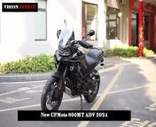 CFMoto officially announced the configuration of its latest ADV model 800MT. The configuration is so high that it is currently unique among domestic ADVs.&#60;br/&#62;&#60;br/&#62;CFMoto 800MT is equipped with a 799cc parallel twin-cylinder engine with a maximum power of 70kW/9000rpm and a maximum torque of 77N·m/6500rpm. According to the official announcement, this engine has an ignition angle of 435° and an angle of 75°. Having an offset crankshaft effect, the V-twin engine does not lose its low torque output ability.&#60;br/&#62;&#60;br/&#62;At the same time, the compact design allows the 800MT to have a lower center of gravity for control, and the sliding clutch makes the ride more comfortable.&#60;br/&#62;&#60;br/&#62;The 800MT will be available in spoked and cast wheel versions. To ensure passing performance, the wheel hubs are both 19 at the front and 17 at the rear. At the same time, the high-position exhaust has also been greatly improved. ability to swim in water. The weight of the two versions is approximately 231 kg.&#60;br/&#62;&#60;br/&#62;In terms of safety, it adopts the design of Xihu flat bolt calipers with double floating discs. It is worth noting that the 800MT is the first domestic model equipped with cornering ABS. The addition of this system greatly increases the safety factor.&#60;br/&#62;&#60;br/&#62;The 800MT also features a two-way quick-shift system. You can focus on controlling the gas and brake while driving. You no longer need to be distracted from controlling the clutch. You can just step on it and release your passion into your vehicle.&#60;br/&#62;&#60;br/&#62;Electronic throttle, cruise control, driving mode, 7-inch screen, keyless start, automatic headlights, fog lights, electric heated handlebars and seat cushions, seat height 825mm, 19L fuel tank, T-BOX positioning, crash bars, hand guards, three It has features such as box and KYB shock absorption.