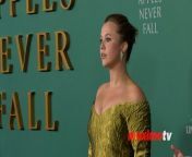 https://www.maximotv.com &#60;br/&#62;B-roll footage: Essie Randles on the green carpet at Peacock&#39;s new series &#39;Apples Never Fall&#39; premiere on Tuesday, March 12, 2024, at the Academy Museum of Motion Pictures in Los Angeles, California, USA. This video is only available for editorial use in all media and worldwide. To ensure compliance and proper licensing of this video, please contact us. ©MaximoTV&#60;br/&#62;