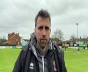 Farnham Town manager Paul Johnson post-AFC Croydon Athletic from sneha paul hot video download hd