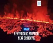 Iceland volcano erupts for fourth time in three months, despite reports that defences are holding up and eruptions are weakening.
