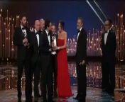 The Academy Awards suddenly turned into the Michelle Obama Oscars when Jack Nicholson told the audience a special guest was joining him to present Best Picture.&#60;br/&#62;&#60;br/&#62;&#92;