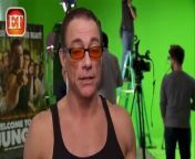 Action star Jean-Claude Van Damme is now also trying his hand at comedy and we caught up with him on the set of one of his new funny projects.