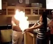 What happens when you mix Farts with Fire