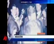 A silent color home movie of President John F. Kennedy&#39;s appearance in Houston on the eve of his 1963 assassination has surfaced. (Feb. 22)