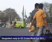 Bangladesh has spruced up its capital Dhaka, drafted in Indian choreographers and had thousands of people rehearsing for what it hopes will be a spectacular ICC cricket World Cup opening ceremony on February 17.Duration: 00:37
