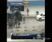 According to the Miami Herald, one person was reported shot during a standoff at a check cashing store in Fort Lauderdale, Fla.