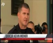 Zephyrhills, Florida police officer Kevin Widner describes what it was like when 3 siblings allegedly fired more than 20 shots at his patrol car. The trio was arrested in Colorado Wednesday.