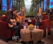 This incredible duo teamed up to perform an original song for Ellen!