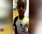 A 6-year-old boy&#39;s plea to end gun violence has gone viral. Jeffrey Laney recently lost a 16-year-old family member in a St. Louis drive-by shooting.