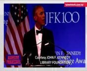 The panel reacts to Barack Obama receiving a Profiles in Courage Award from the John F. Kennedy Library Foundation. Jimmy Dore, Steve Oh, Graham Elwood and Jordan Chariton discuss on the latest episode of Aggressive Progressives.