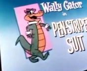 Wally Gator Wally Gator E014 – Pen-Striped Suit from flair pens svg