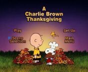 Opening and Closing to Peanuts_a Charlie Brown Thanksgiving 2000 DVD(WildBrain)(DVD) from fernandinho na tv dvd uma nova