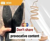 The Malaysian Communications and Multimedia Commission calls on the public to allow the authorities to investigate the issue.&#60;br/&#62;&#60;br/&#62;Read More: https://www.freemalaysiatoday.com/category/nation/2024/04/08/mcmc-warns-against-sharing-provocative-content-amid-allah-shoe-logo-fiasco/&#60;br/&#62;&#60;br/&#62;Laporan Lanjut: https://www.freemalaysiatoday.com/category/bahasa/tempatan/2024/04/08/isu-logo-kasut-skmm-beri-amaran-jangan-cetus-ketegangan-kaum/&#60;br/&#62;&#60;br/&#62;Free Malaysia Today is an independent, bi-lingual news portal with a focus on Malaysian current affairs.&#60;br/&#62;&#60;br/&#62;Subscribe to our channel - http://bit.ly/2Qo08ry&#60;br/&#62;------------------------------------------------------------------------------------------------------------------------------------------------------&#60;br/&#62;Check us out at https://www.freemalaysiatoday.com&#60;br/&#62;Follow FMT on Facebook: https://bit.ly/49JJoo5&#60;br/&#62;Follow FMT on Dailymotion: https://bit.ly/2WGITHM&#60;br/&#62;Follow FMT on X: https://bit.ly/48zARSW &#60;br/&#62;Follow FMT on Instagram: https://bit.ly/48Cq76h&#60;br/&#62;Follow FMT on TikTok : https://bit.ly/3uKuQFp&#60;br/&#62;Follow FMT Berita on TikTok: https://bit.ly/48vpnQG &#60;br/&#62;Follow FMT Telegram - https://bit.ly/42VyzMX&#60;br/&#62;Follow FMT LinkedIn - https://bit.ly/42YytEb&#60;br/&#62;Follow FMT Lifestyle on Instagram: https://bit.ly/42WrsUj&#60;br/&#62;Follow FMT on WhatsApp: https://bit.ly/49GMbxW &#60;br/&#62;------------------------------------------------------------------------------------------------------------------------------------------------------&#60;br/&#62;Download FMT News App:&#60;br/&#62;Google Play – http://bit.ly/2YSuV46&#60;br/&#62;App Store – https://apple.co/2HNH7gZ&#60;br/&#62;Huawei AppGallery - https://bit.ly/2D2OpNP&#60;br/&#62;&#60;br/&#62;#FMTNews #MCMC #ShoeLogo #Jakim