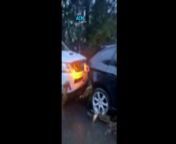 Watch: Cars damaged by ferocious flood water at Woonona