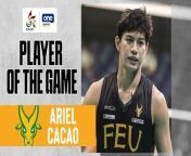 UAAP Player of the Game Highlights: Ariel Cacao chomps on Adamson for FEU lead from chomp dipjol hot song