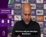 Manchester City&#39;s Pep Guardiola says where &#39;top-class&#39; Phil Foden can improve after his display against Villa