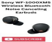 Sony WF-1000XM5 Wireless Bluetooth Noise Canceling Earbuds. #productreview #viral #shorts &#60;br/&#62;https://amzn.to/49oxizu&#60;br/&#62;&#60;br/&#62;For full video please click here&#60;br/&#62;https://youtu.be/-bfdz73byys