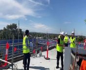 UNSW Wagga medical school new building topping off ceremony April 15, 2024