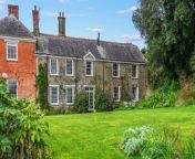 Former rectory for sale is centuries old with countryside views from ham ri