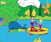 Row, Row, Row your Boat Ruder, ruder, ruder dein Boot Zweisprachiges Kinderlied Yleekids from hot lap boot