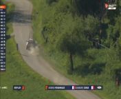 WRC Croatia 2024 SS18 Fourmaux Broke Suspension from evans 2012