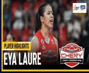 PVL Player of the Game Highlights: Eya Laure sustains fine form as Chery Tiggo stuns PLDT to boost semis chances from xslt full form