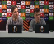 Xabi Alonso and Granit Xhaka confident with 2-0 ahead of West Ham Europa League second leg&#60;br/&#62;&#60;br/&#62;London Stadium, London UK