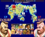 Street Fighter II' Hyper Fighting - ChonLi vs MegamanX-8 FT5 from fighter duter
