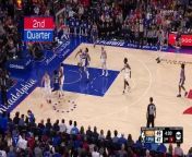 NBA MVP Joel Embiid scores a career playoff-high 50 points to give the 76ers a much-needed win over the Knicks